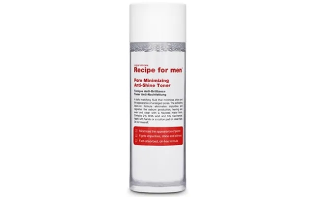 Recipe lining but pore minimizing anti-shine toner 100 ml product image