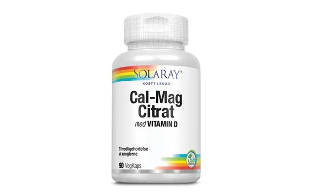 Solaray cal-mag citrate d vitamin supplements 90 paragraph product image