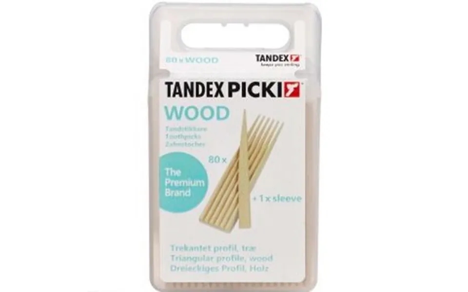Tandex toothpick wood 80 paragraph