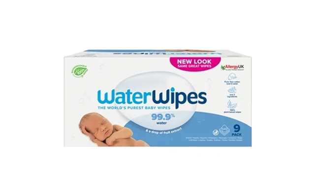 Waterwipes biodegradable babywipes 9x60 9 x 60 paragraph. product image