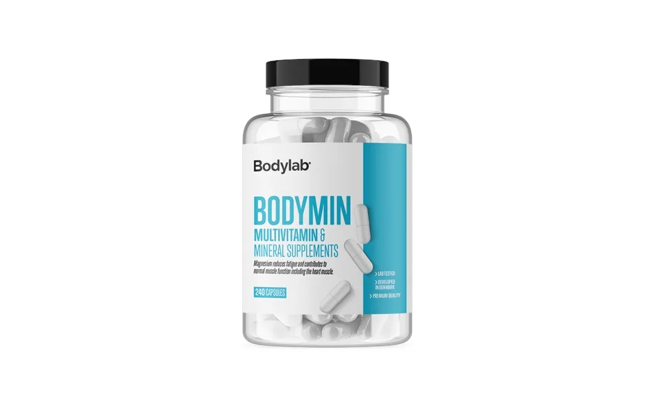 Bodylab Bodymin Vitamin- & Mineraltilskud 240 Piller