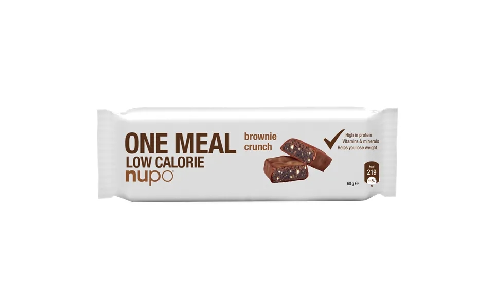 Nupo One Meal Bar - Brownie Crunch 1x60 G