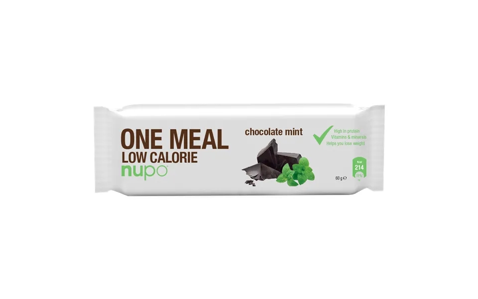 Nupo One Meal Bar - Chokolade Mint 1x60 G