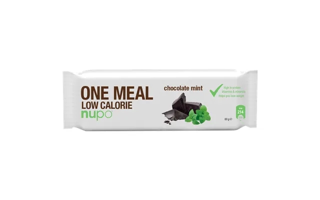 Nupo One Meal Bar - Chokolade Mint 1x60 G product image