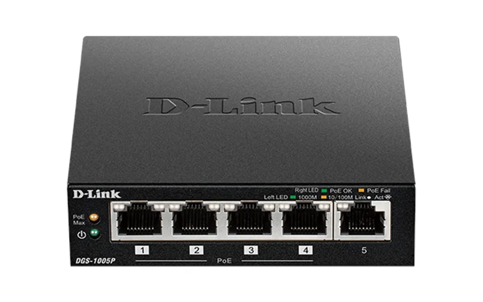 D-link - 5 Ports Network Poe Switch