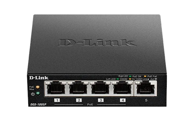 D-link - 5 Ports Network Poe Switch product image