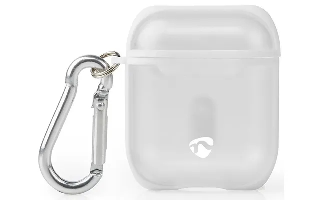 Nedis Airpods Etui - Transparent Hvid product image