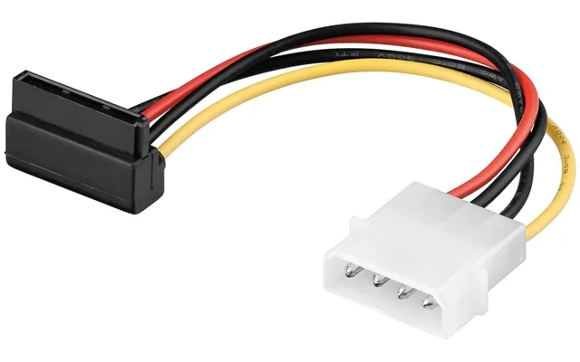 Sata power adapter - 4-pin molex mockery to 90 15-pin mockery product image
