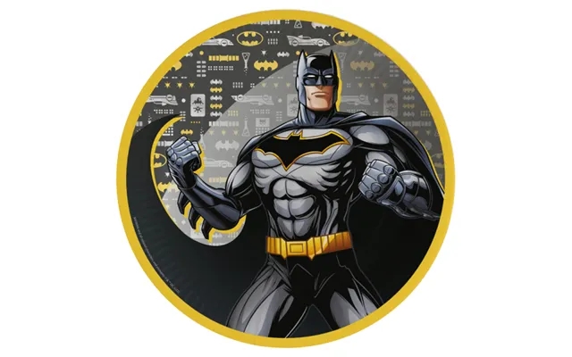 Batman Paptallerkner 8 Stk. product image
