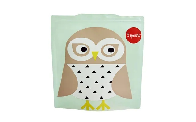Recyclable sandwichpose 2 paragraph - owl product image