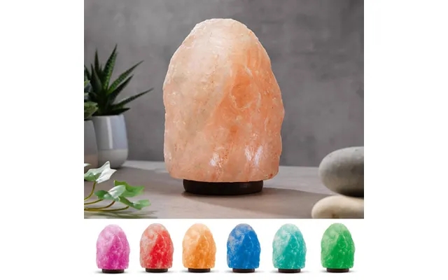 Himalaya Salt Lampe - Kan Skifte Farve product image