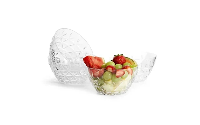 Crystal bowls in plastic sagaform - 4 paragraph. product image