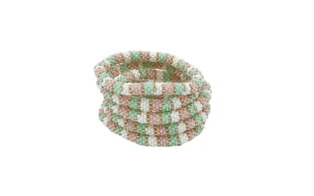 Pearl bracelet city cataracts - mint pink white product image