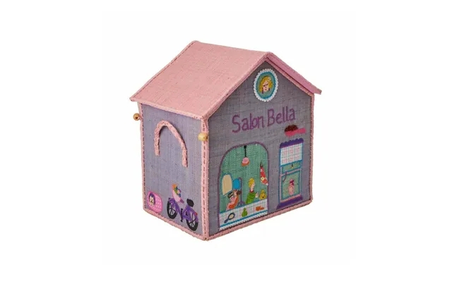 Rice storage box with low - small house theme product image