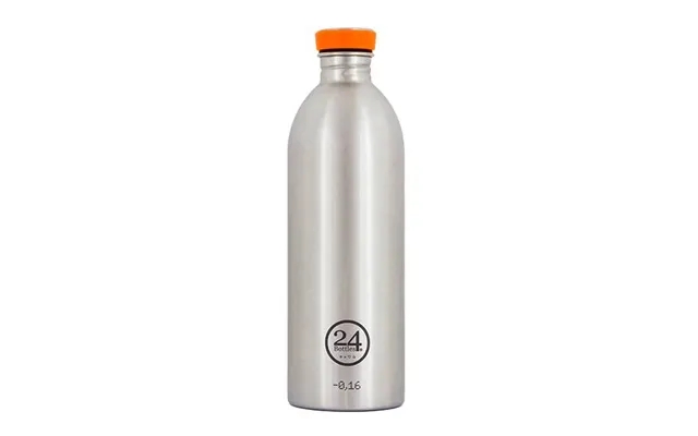 24bottles, Litro Vandflaske, Sølvfarvet - 1000ml. product image