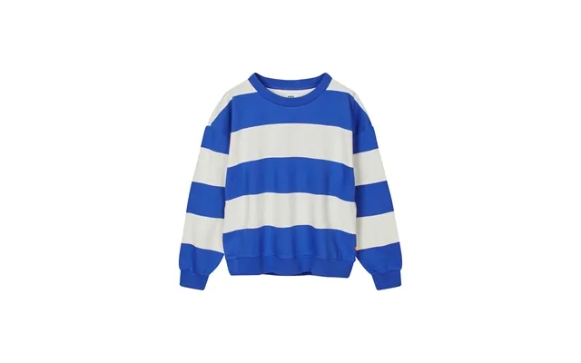 Airy Stripe Denver Sweatshirt - Amparo Blue Cloud Dancer product image