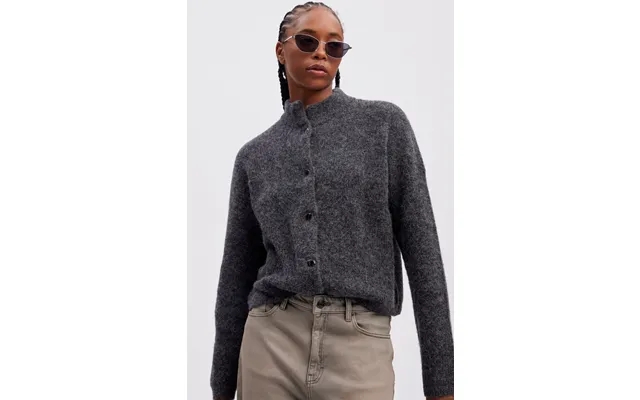 Alphagz Uldcardigan - Charcoal Melange product image