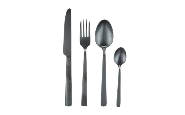 Bahne interior - cutlery, satin black m.Matt finish product image