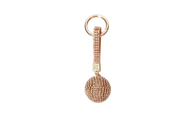 Ball Rhinestone Keychain - Golden product image