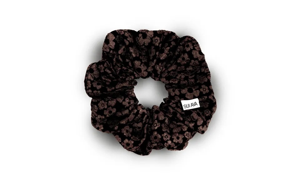 Blossom Scrunchie - Ground Coffee