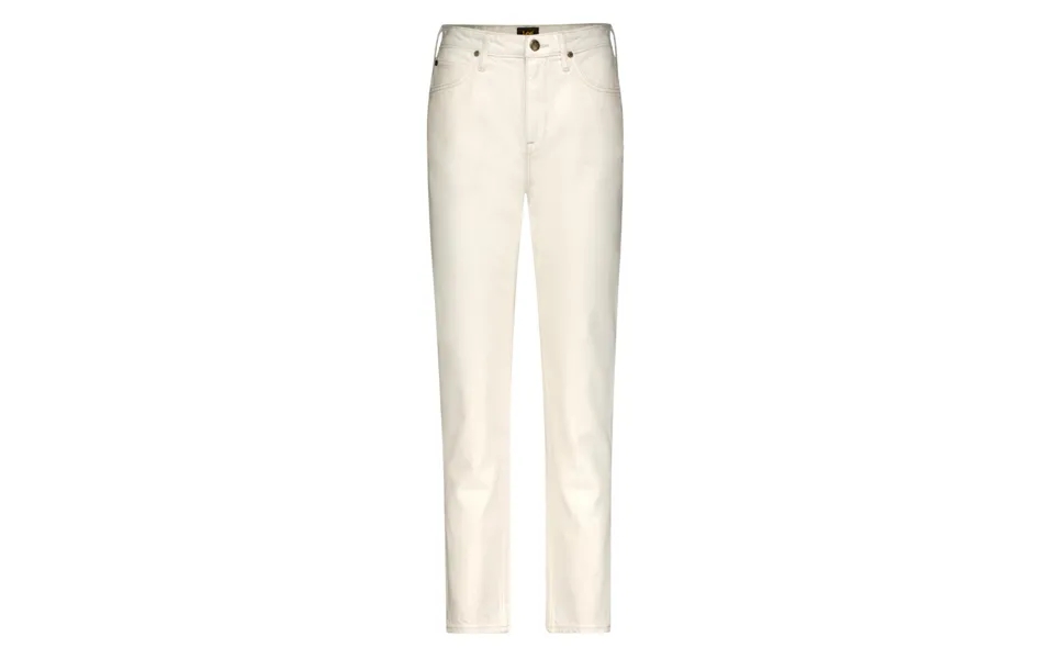 Carol Striaght Leg Jeans - Concrete White