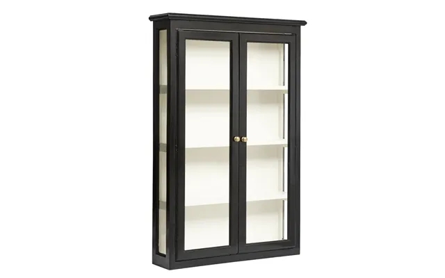 Classic Wall Cabinet In Black Træ - 120x82 Cm. product image