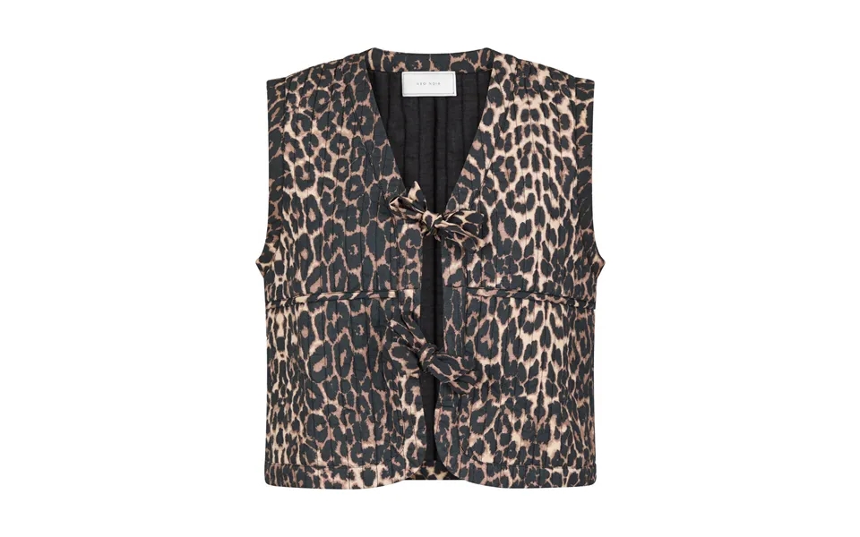 Crissa Leo Vest - Leopard