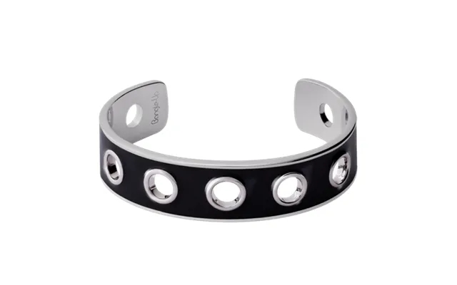 Eyelet Bracelet - Rhodium Black product image