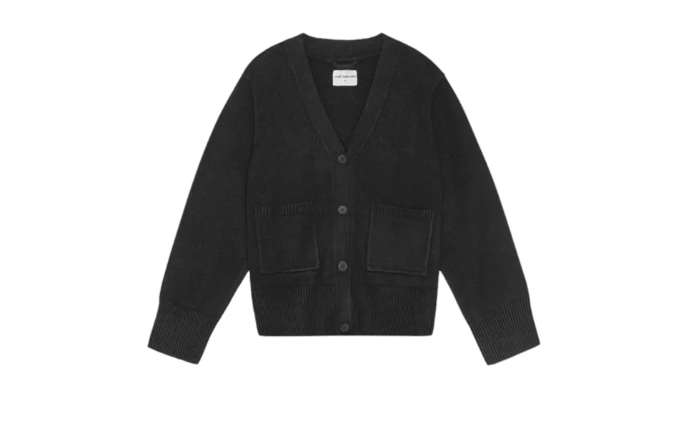 Forrest Strik Cardigan - Sort