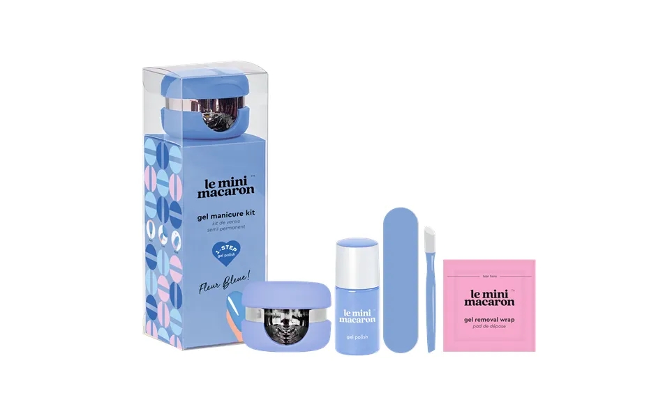 Gel Manicure Kit - Fleur Bleue