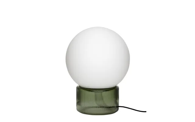 Hübsch - table lamp in glass, opal green product image