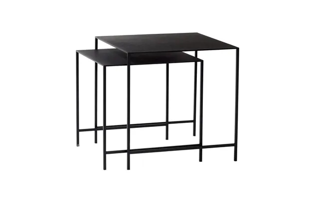 Hübsch - metal coffee table, black product image