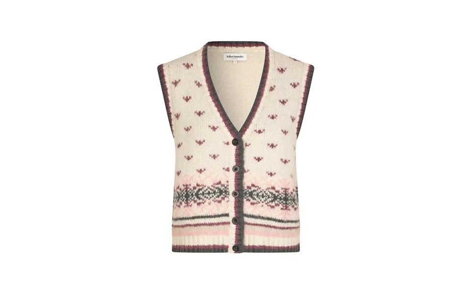 Ina Knit Vest - Cream