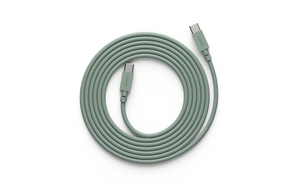 Kabel 1, Usb-c Til Usb-c Opladningskabel - Oak Green