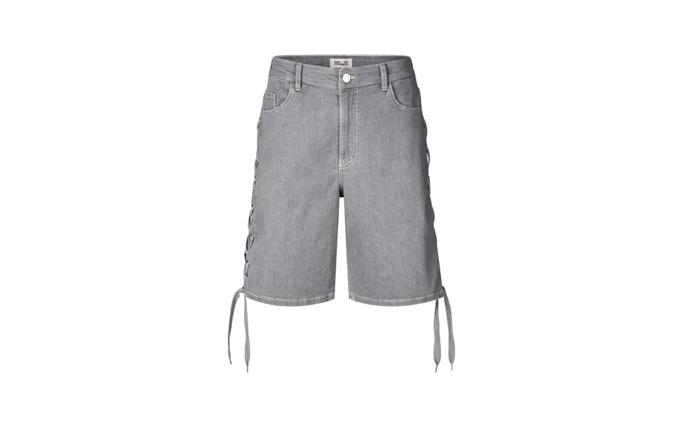 Neo Denimshorts - Grey Worn Out Denim