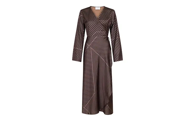Neo noir - amber mix lines dress product image