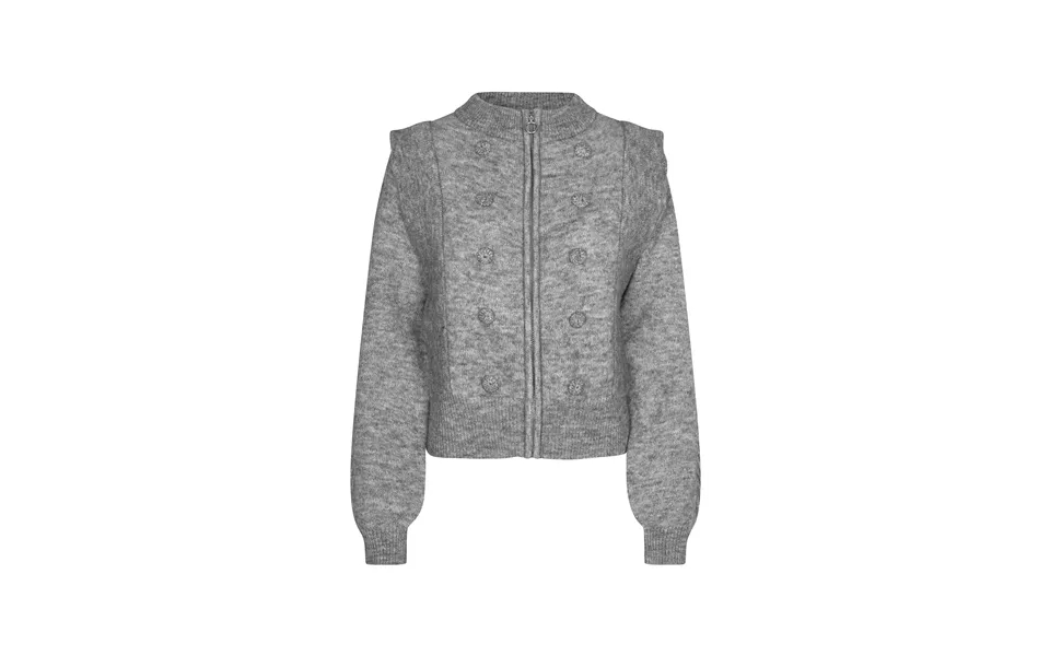 Novia Cardigan - Light Grey Mel