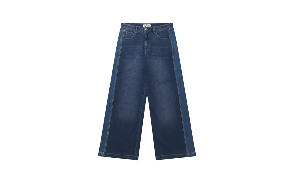 Obbia Wide Leg Jeans - Indigo