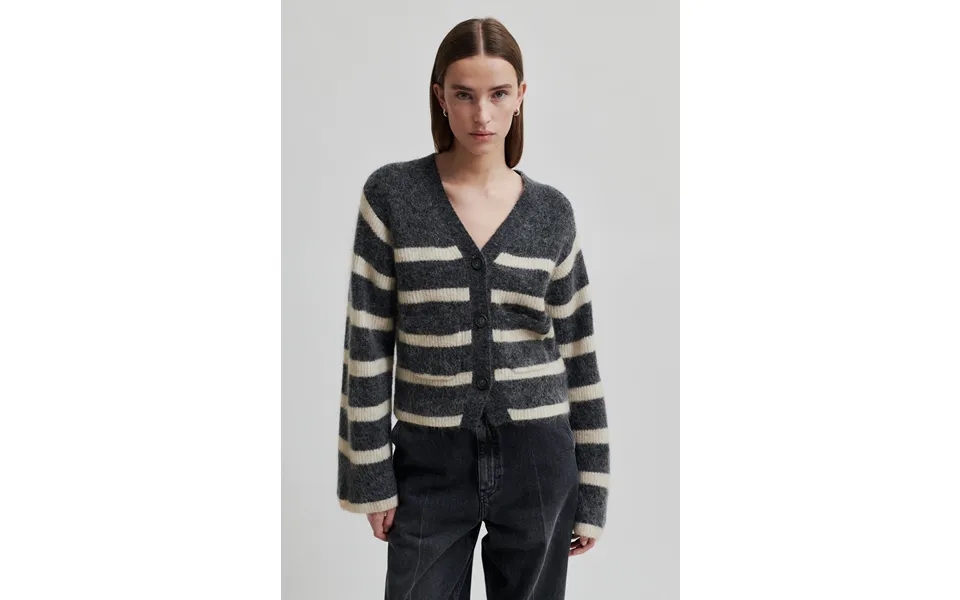 Ovalis Cardigan - Volcanic Ash