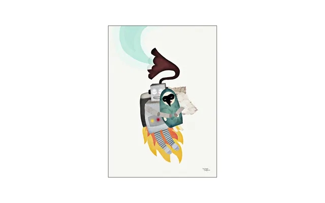 Robot Spirit Bird Poster - Mix product image