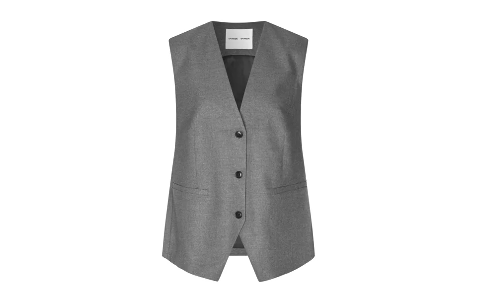 Saleni Vest - Grey Mel.