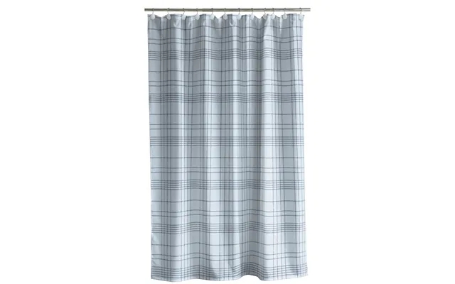 Södahl - tartan shower curtains, linen blue product image