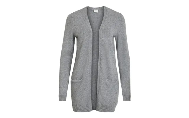 Viril Open Cardigan - Medium Grey Melange product image