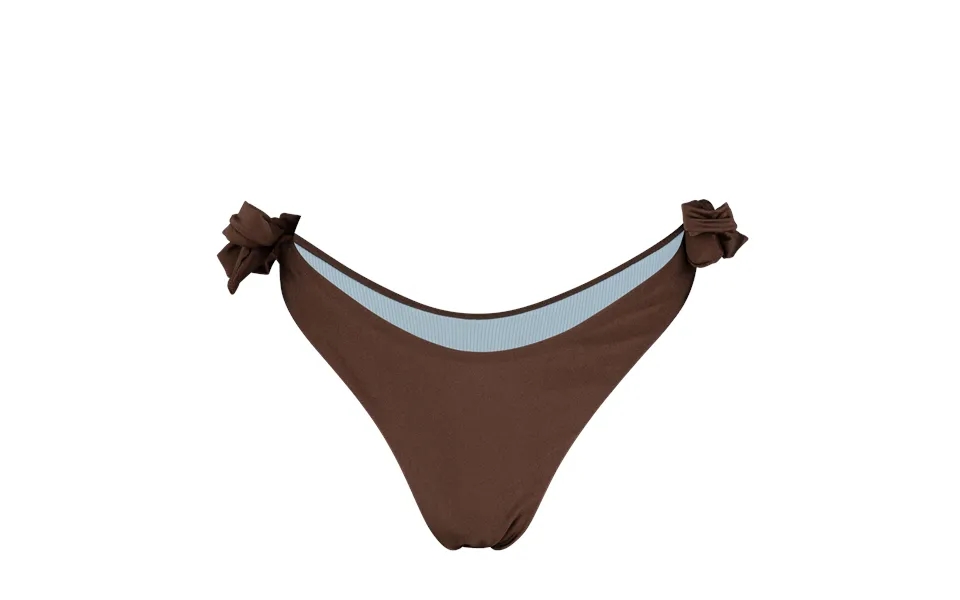 Waverly Bikini Briefs - Brown Blue