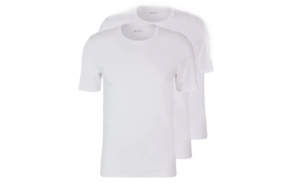 Boss Hugo Boss 2-pack T-shirt White Size Small 2 Stk.