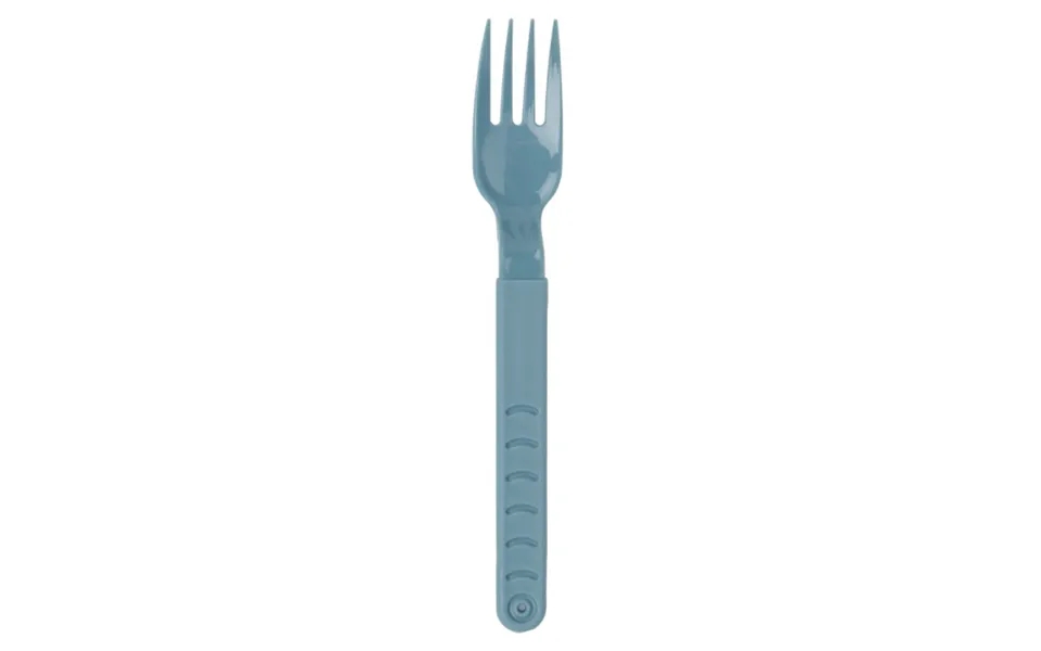 Excellent Houseware Plastic Fork Blue 10 Stk.