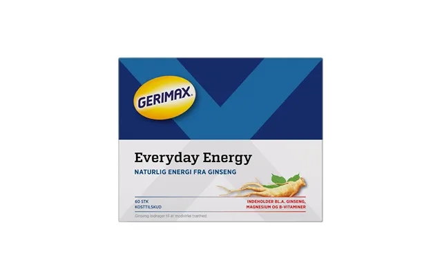 Gerimax Ginseng Everyday Energy Stop Beauty Waste 60 Stk. product image