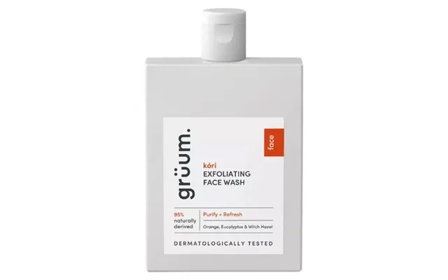 Grüum kori exfoliating face wash 120 ml product image