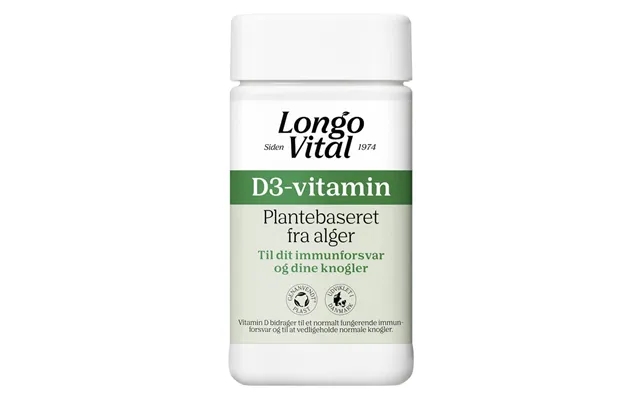 Longo vital d3-vitamin stop beauty waste 180 paragraph. product image