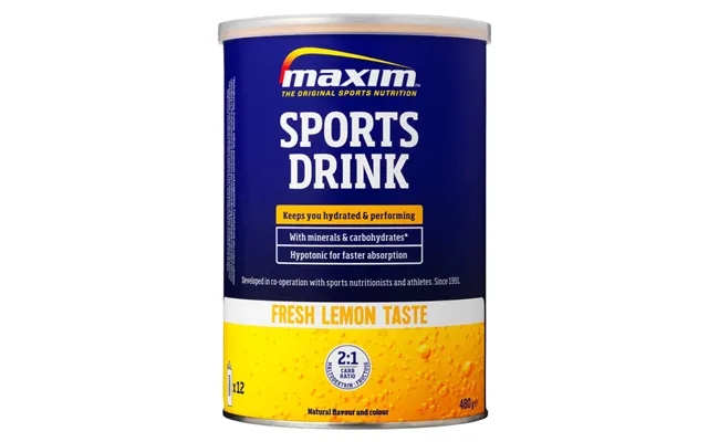 Maxim Sports Drinks Fresh Lemon U 480 G product image